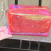 SkinnyDip London Signature Barbie Logo Head Iridescent Clear Pouch