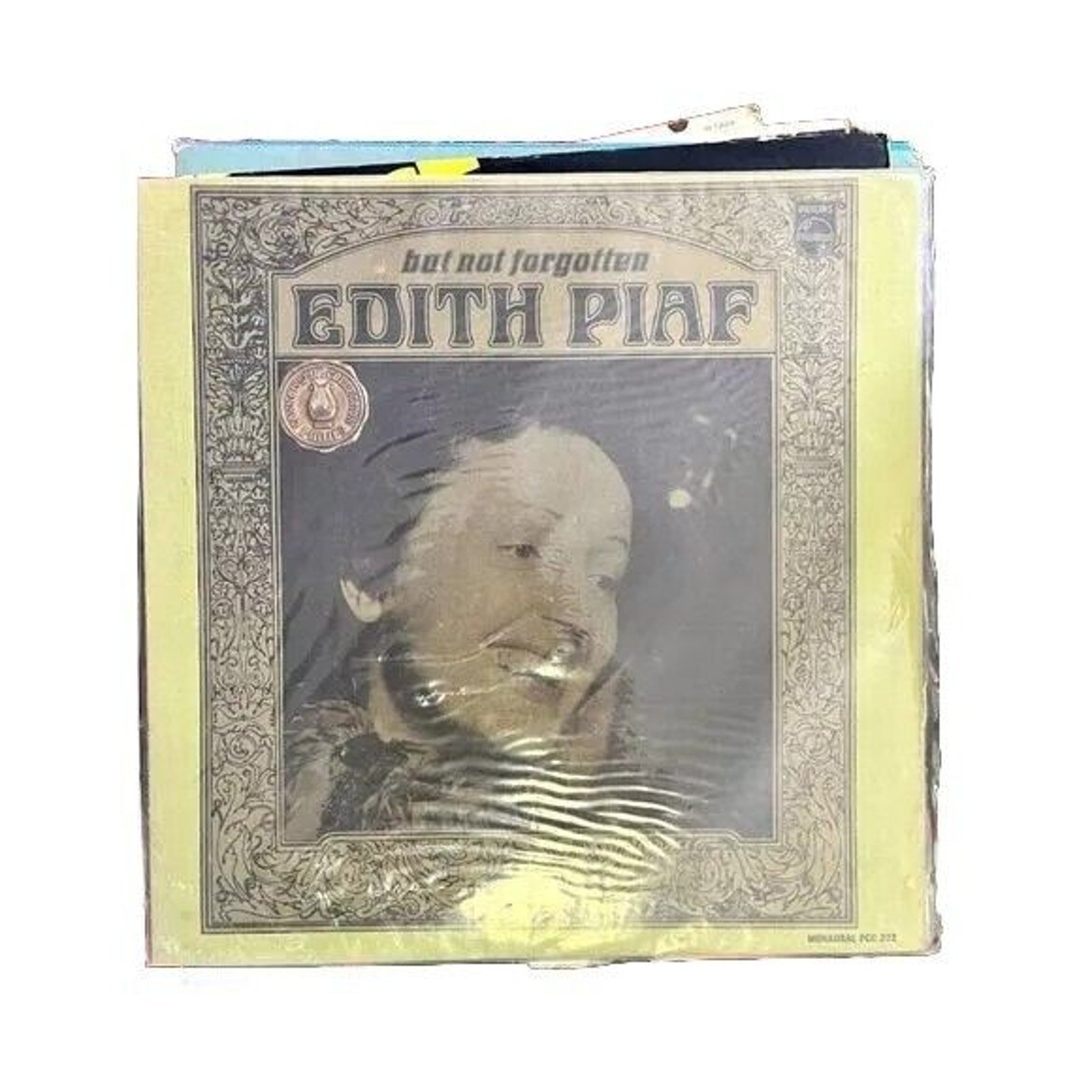 But Not Forgotten Edith Piaf Vinyl Lp Record