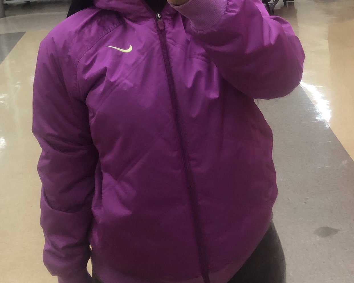 Nike Purple Heavyweight jacket