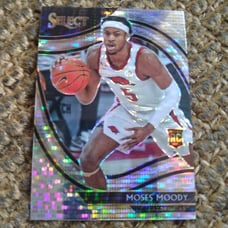 2021-22 Panini NBA Chronicles Select Moses Moody ROOKIE MICRO PRIZM