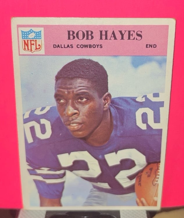 Bob Hayes 1966 Topps #58 RC - Dallas Cowboys