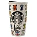 Starbucks Indy 500 Indiana Speedway Race Cars Travel Tumbler Mug w/ Lid 12 oz