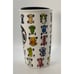 Starbucks Indy 500 Indiana Speedway Race Cars Travel Tumbler Mug w/ Lid 12 oz