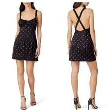 For Love and Lemons Jenny Dot Mini Dress Size XXS