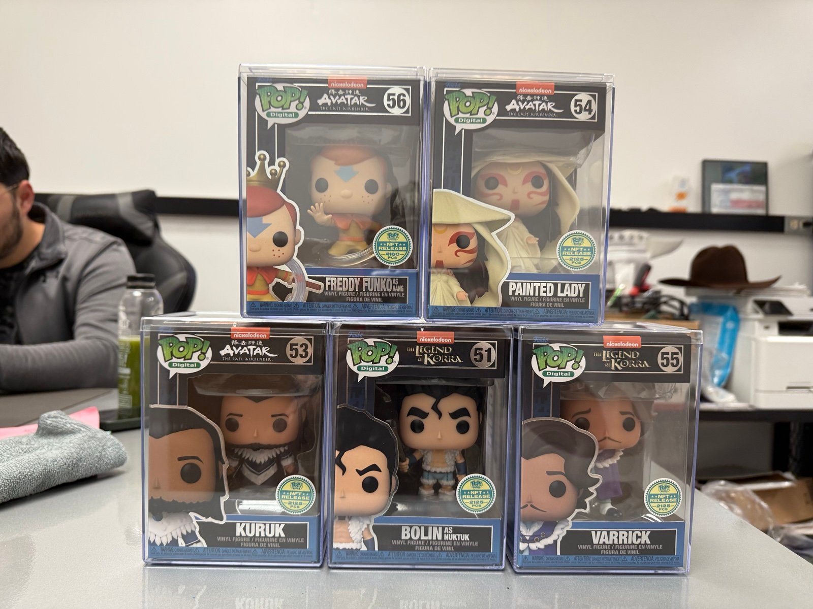 Funko Avatar NFT Redeemables LOT (5)