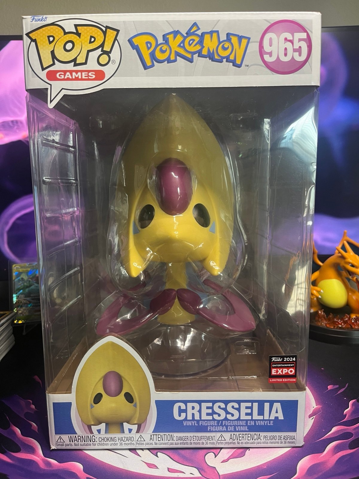 Pokémon Funko Cresselia 2024 Expo Limited Edition