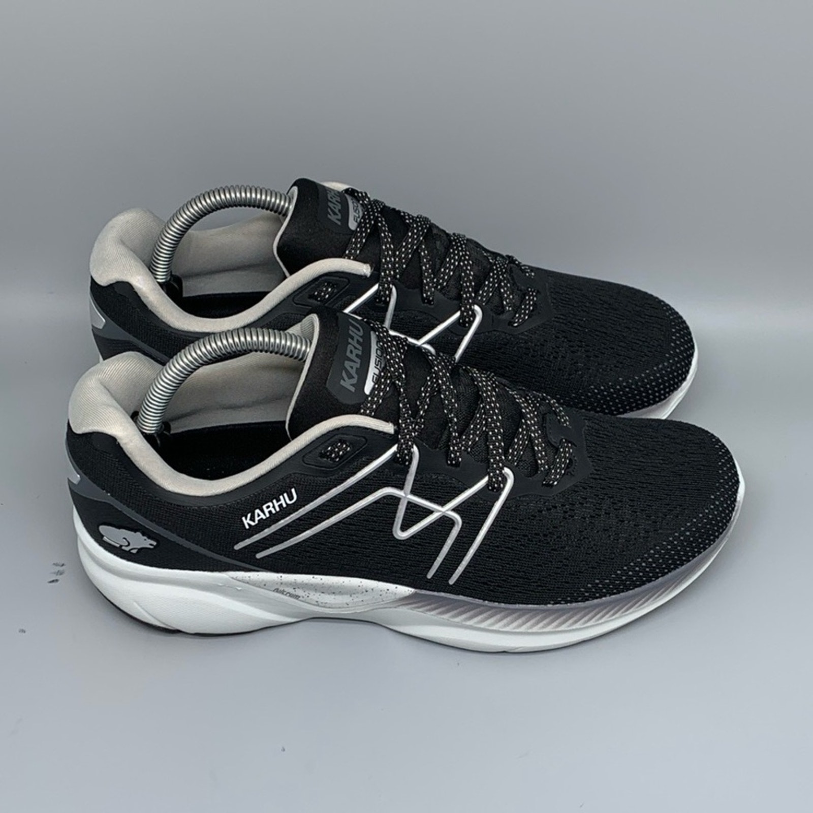 Karhu Fusion Ortix 3.5 Black Running Shoes F200346 Women's Sz 10.5