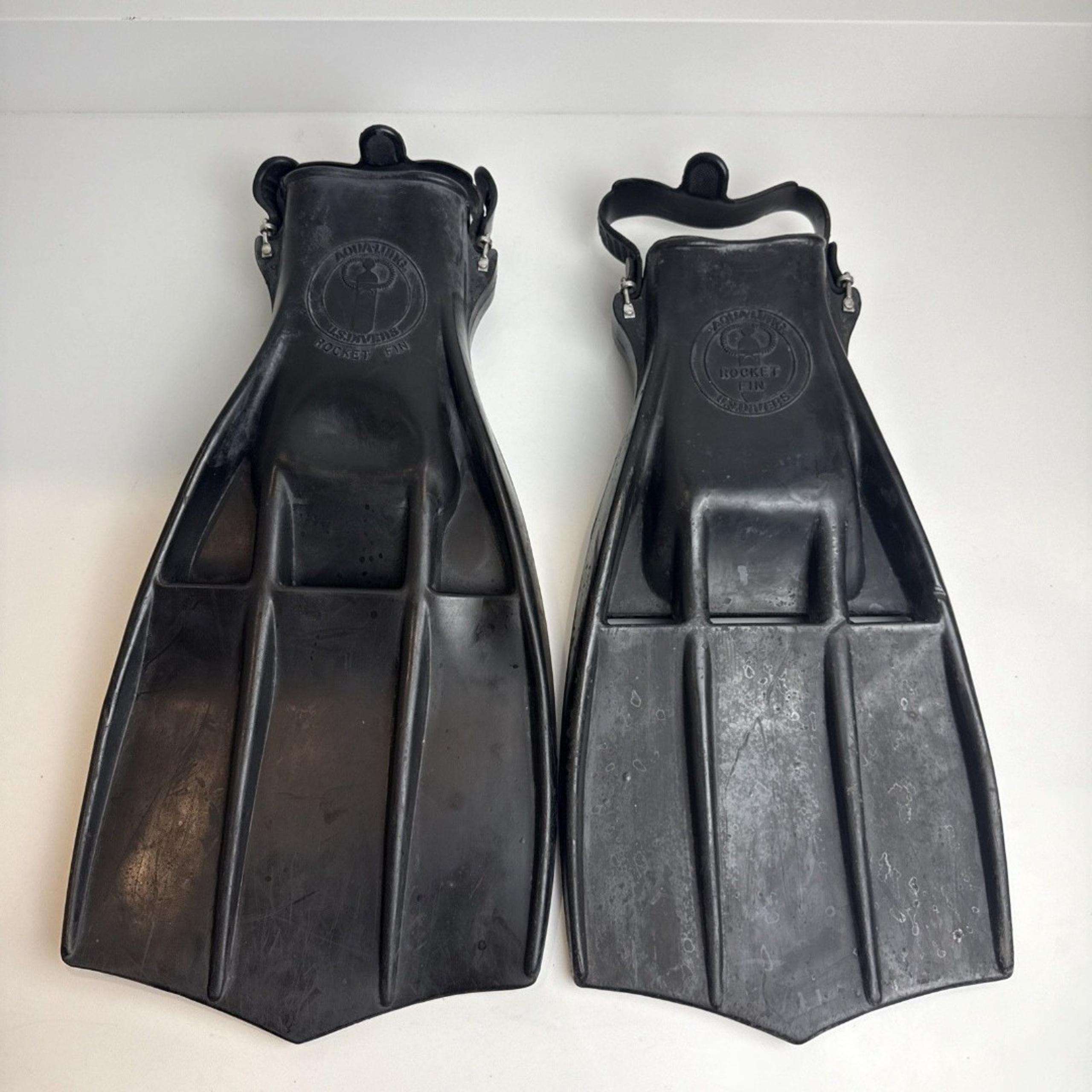 AQUA LUNG US DIVERS ROCKET FIN ALL SIZES USA Made Swim Dive SCUBA Gear