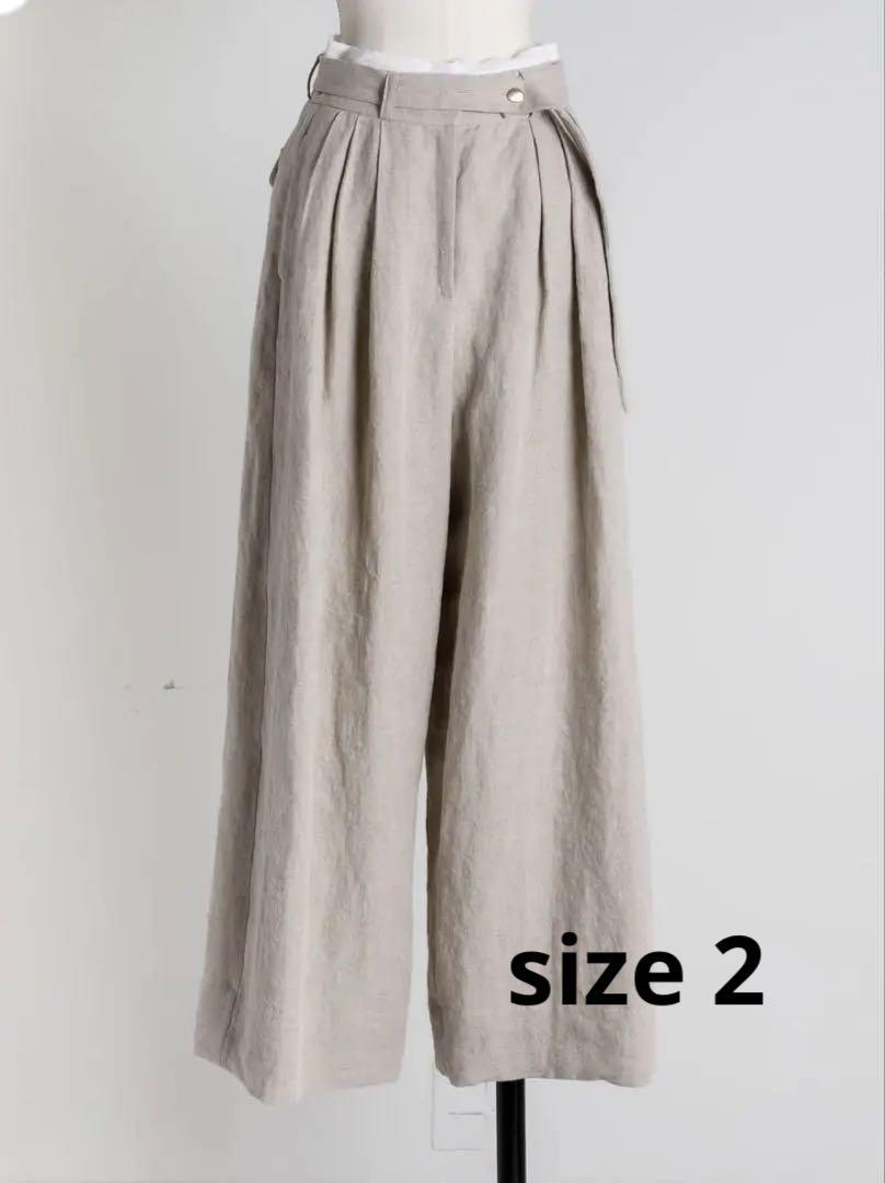 deres Sage floating linen pants 2 (sand)