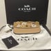 Coach tearose glovetann wristlet RARE
