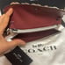 Coach tearose glovetann wristlet RARE