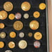 Vintage military and other Uniform buttons