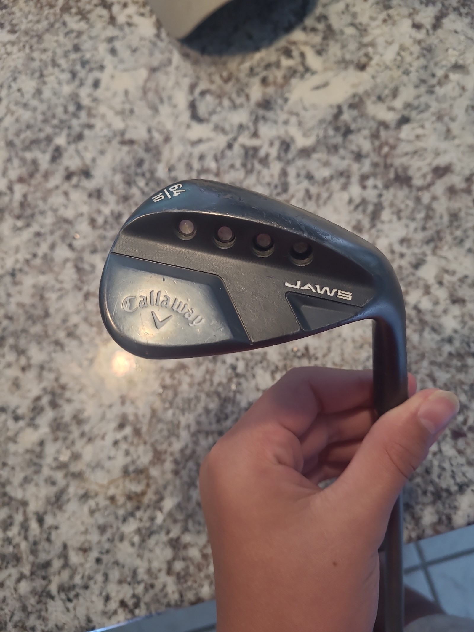 Callaway Jaws 64 degree full toe wedge