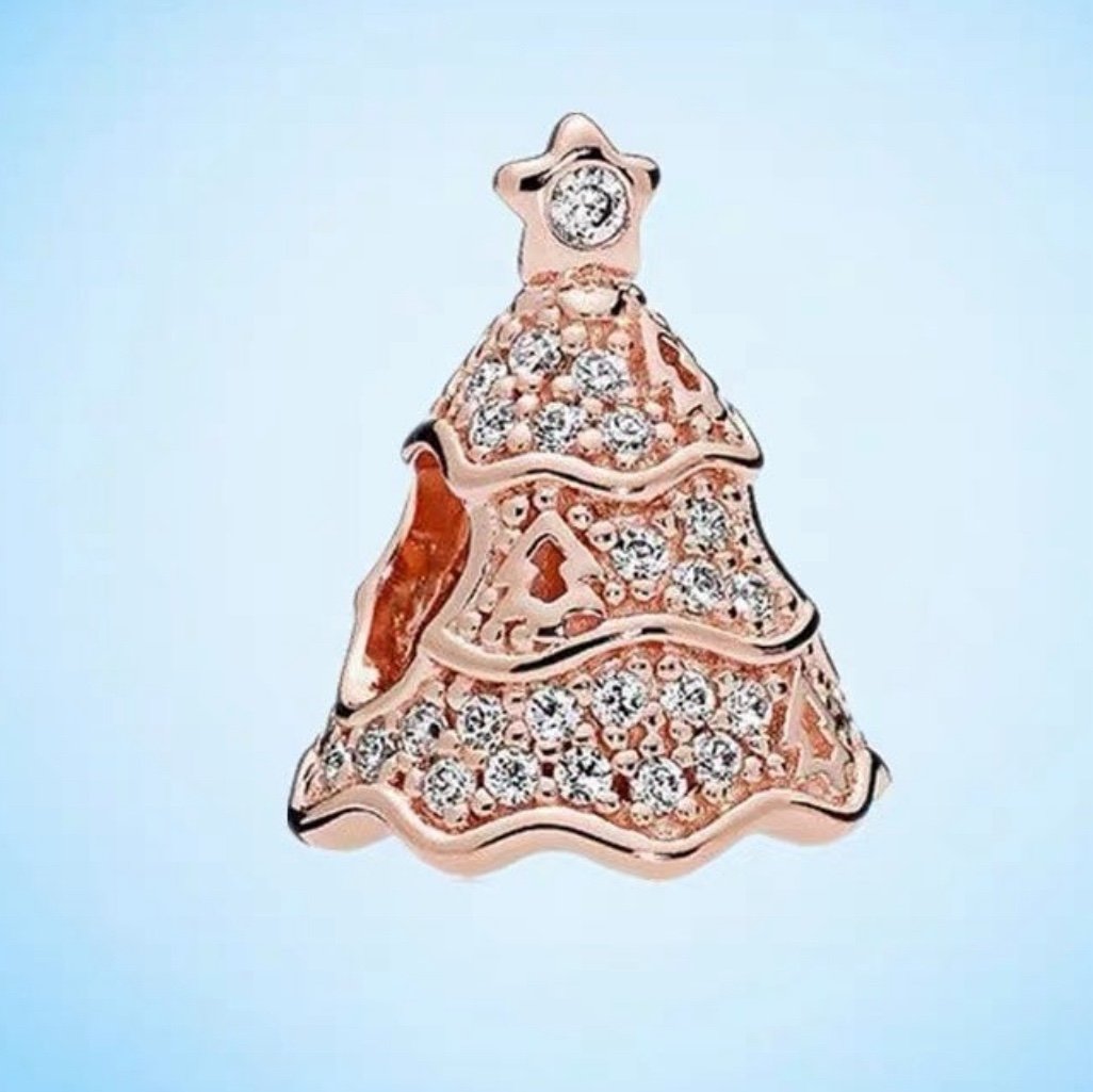 Pandora Rose Twinkling Christmas Tree Charm