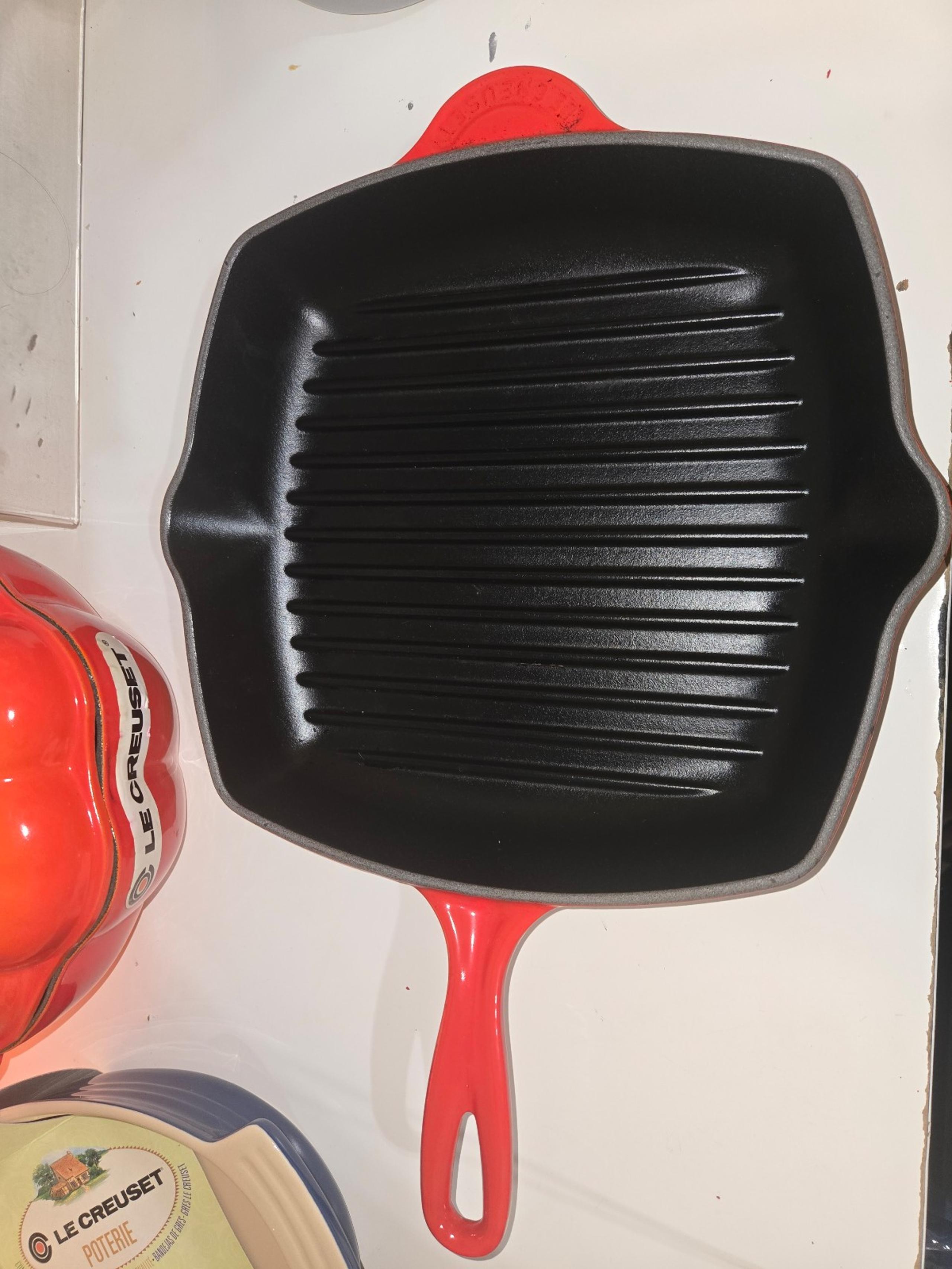 Le creuset indoor skillet square grill