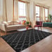 Shag Area Rug for Living Room, 4x6 Memory Foam Rugs