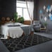 Shag Area Rug for Living Room, 4x6 Memory Foam Rugs