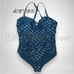 Torrid Blue Mermaid Scale Slim Fix Wireless Lattice Front One Piece Swimsuit 1X