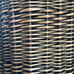 Woven floor vases