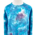La Detresse Revolve Womens Blueberry Mystic Tie Dye Sweatshirt Size Medium M