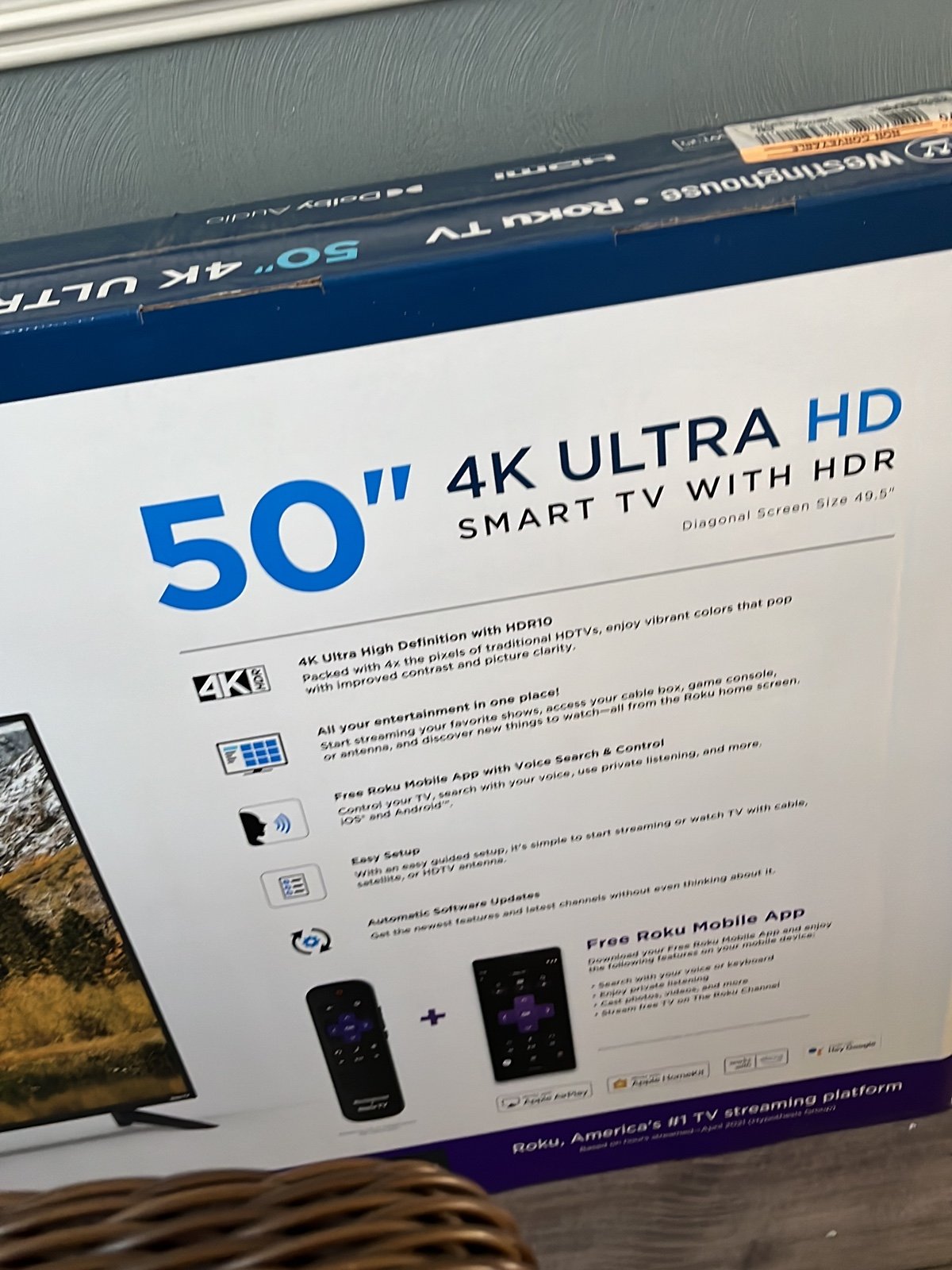 50” Roku tv