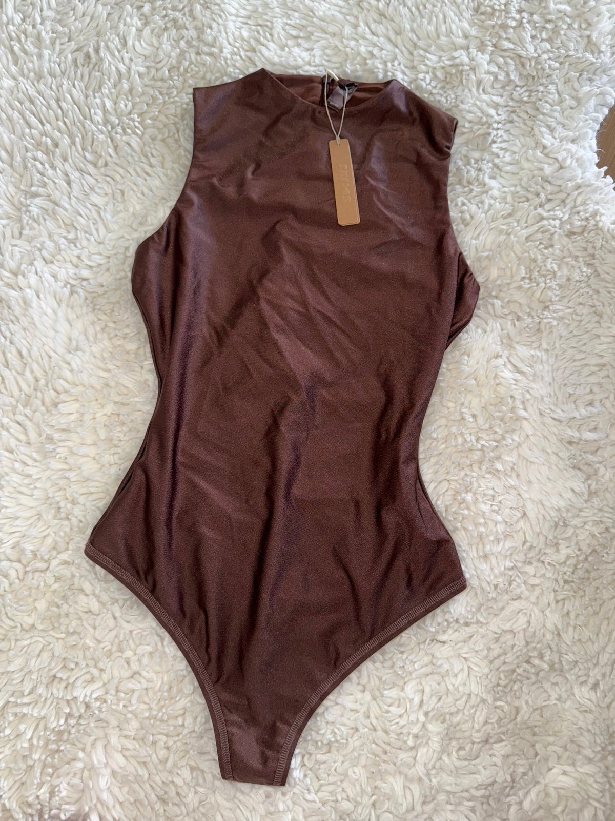 SKIMS Thong Bodysuit Bikini Full Zip