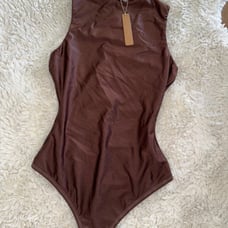 SKIMS Thong Bodysuit Bikini Full Zip