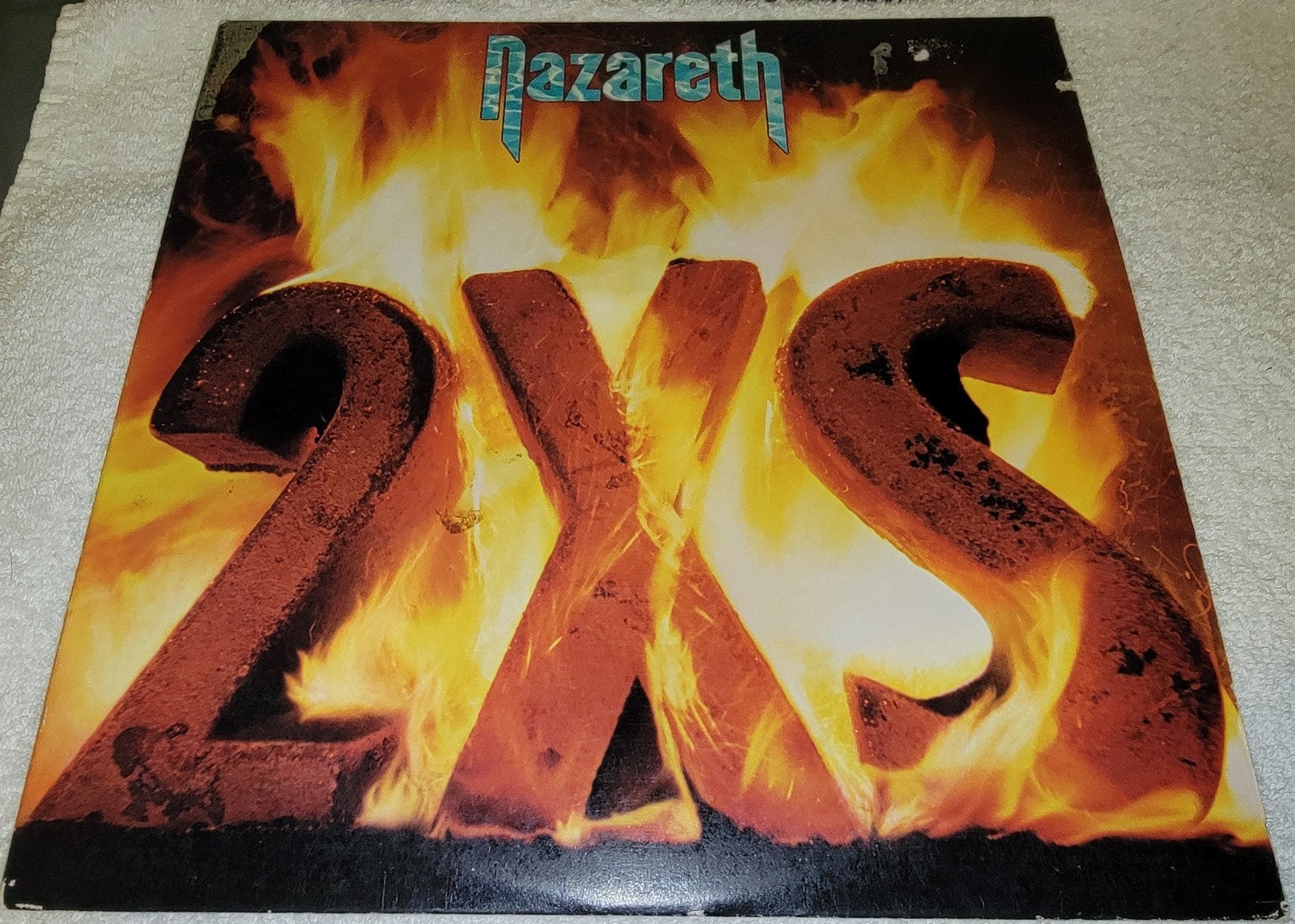 NAZARETH~2XS~1982 A&M LABEL~SWEET VINYL LP~1982