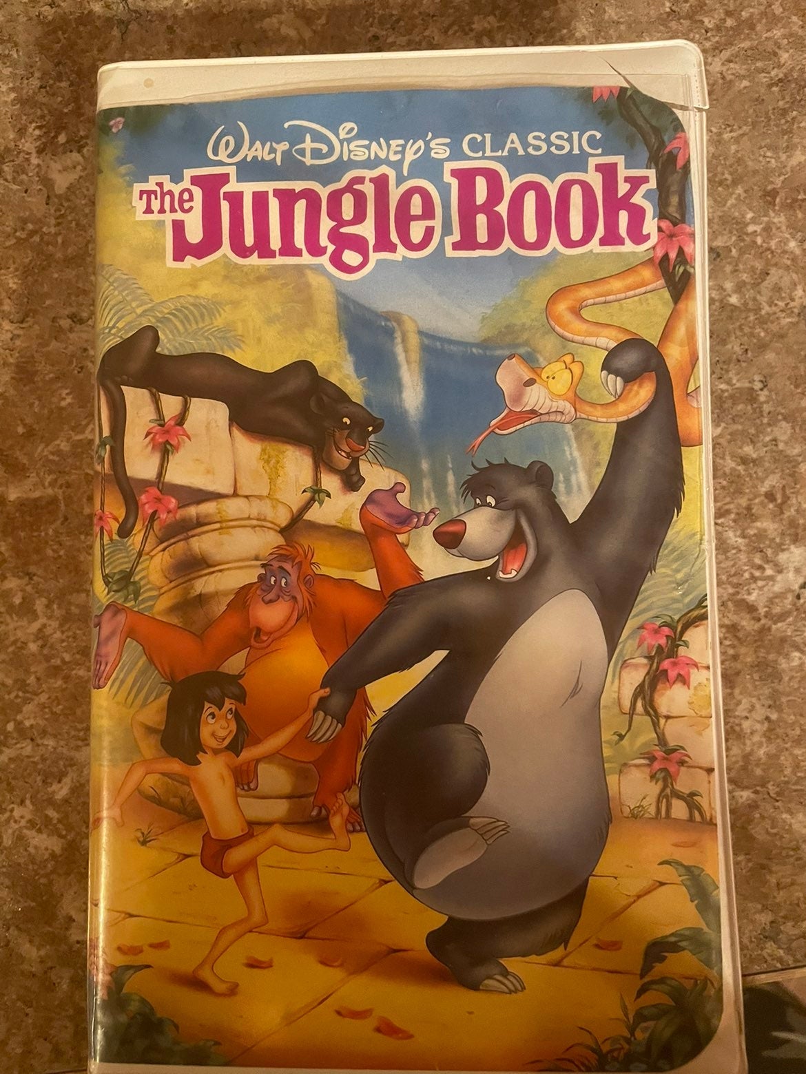 The Jungle Book VHS black diamond