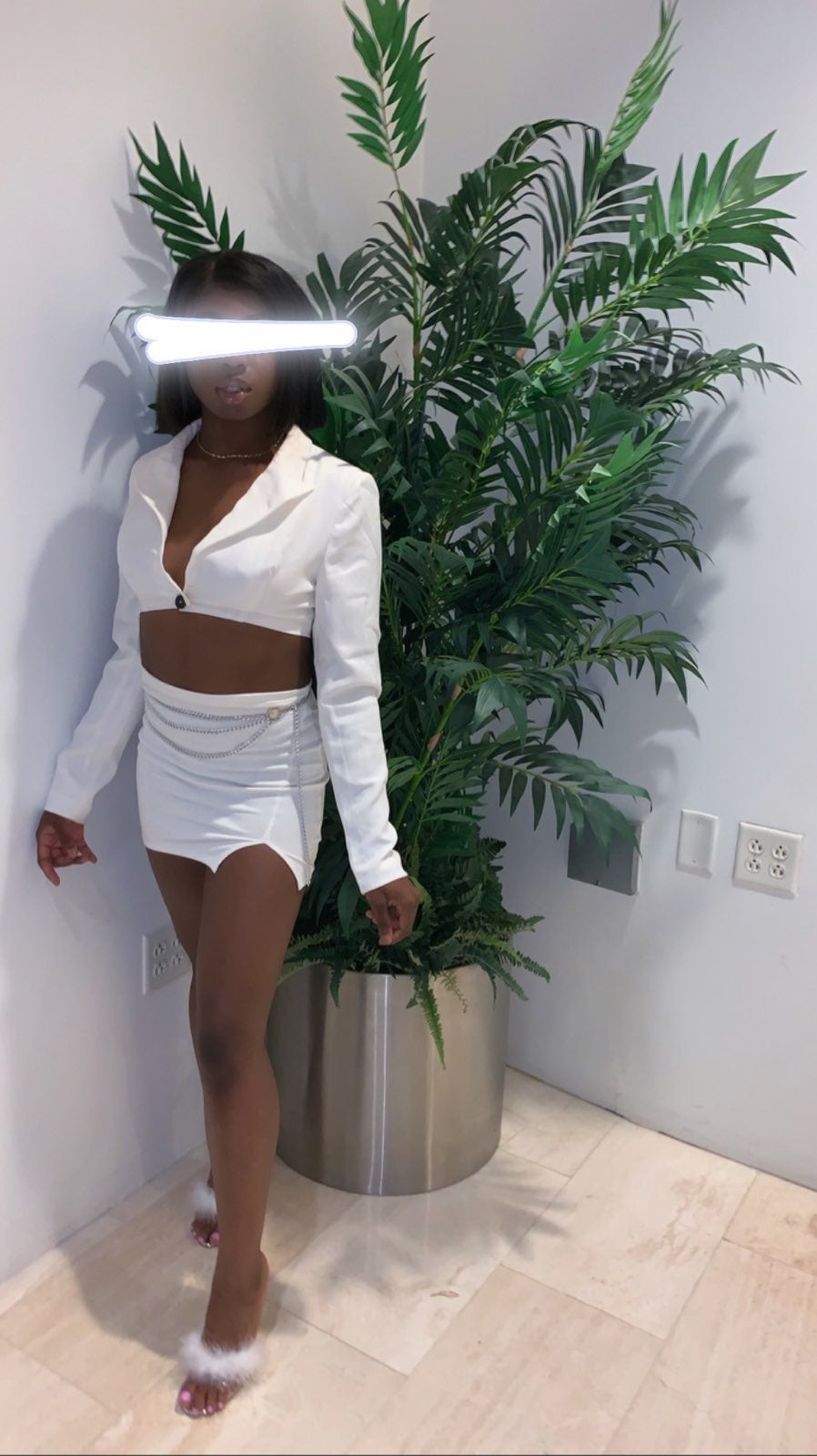 Blazer Skirt Set