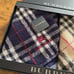 Brand New ★BURBERRY★ 2-Piece Towel Handkerchief Set, Nova Check, Navy & Beige