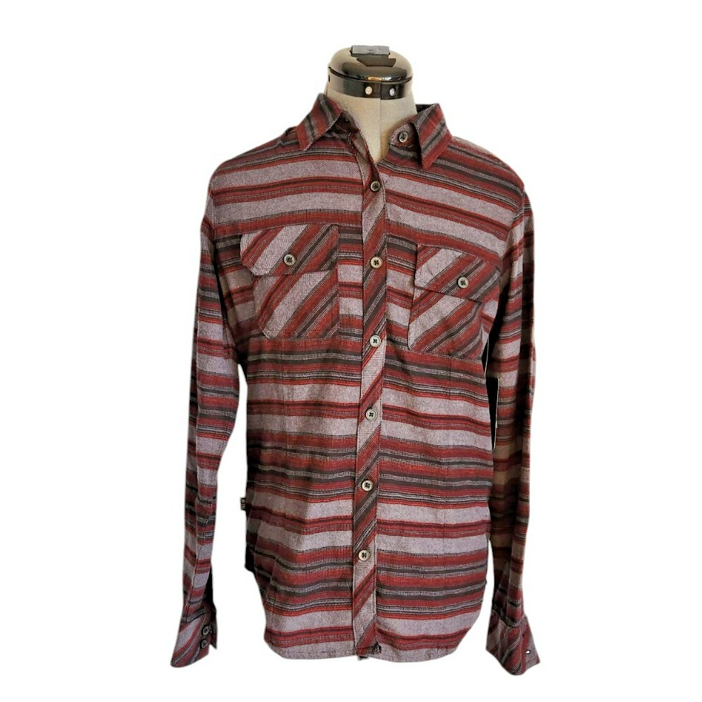 Metal Mulisha Woven Button Up Long Sleeve Shirt Size XS