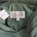 Azazie Eucalyptus Chiffon Shirred Bodice Floor Length Formal Gown Pockets Size M