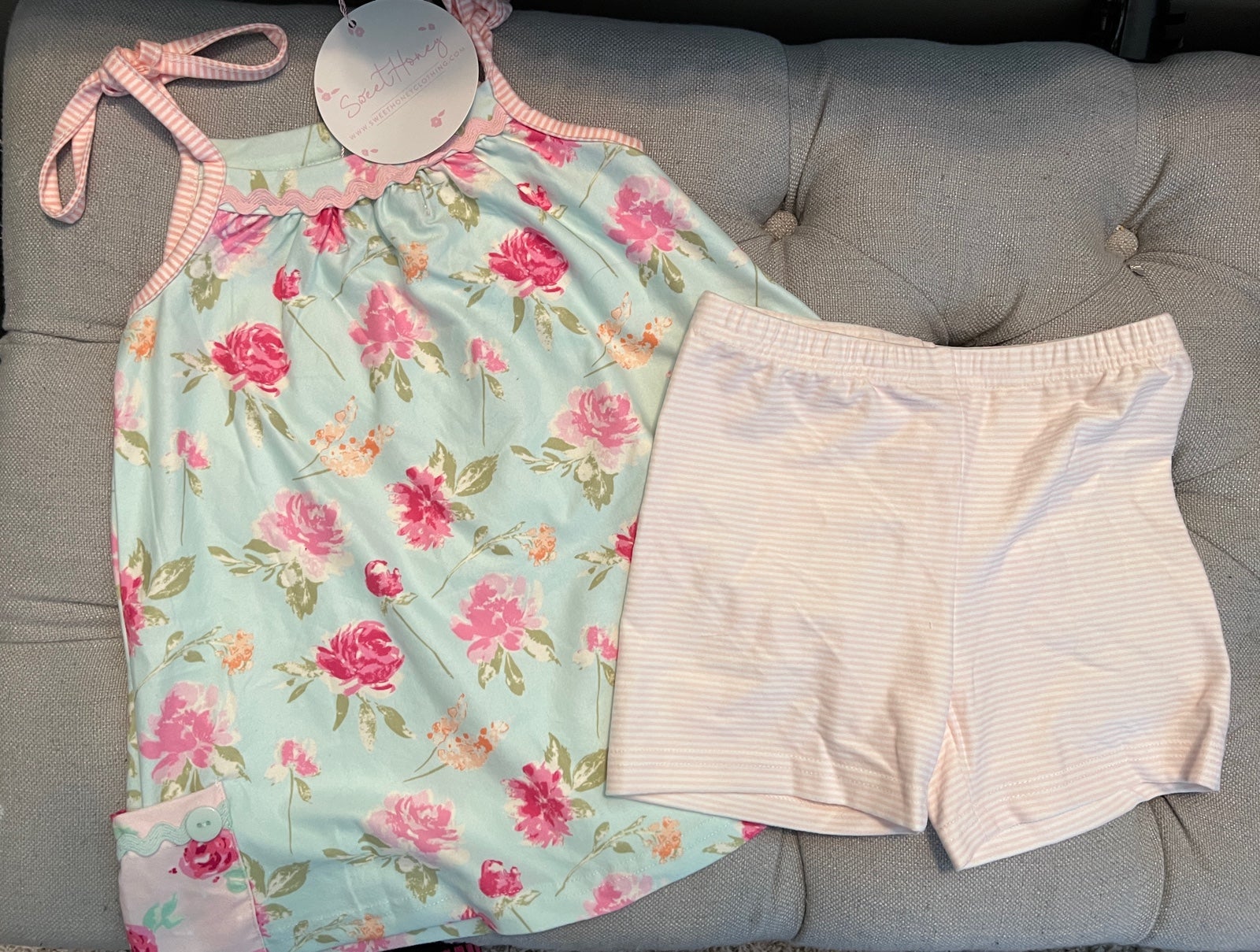 New with Tags 3T SweetHoney dreamer tank and shorts shorties