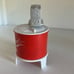 Wringer washer salt and pepper shaker and sugar bowl, old washing machine s&p