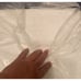 White Polyester Quilt King Size - Paisley Bright White New In Package