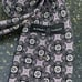 Robert Talbott Medallion Tie. Black/gray/purple medallion tie.