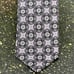 Robert Talbott Medallion Tie. Black/gray/purple medallion tie.