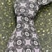 Robert Talbott Medallion Tie. Black/gray/purple medallion tie.