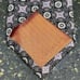 Robert Talbott Medallion Tie. Black/gray/purple medallion tie.