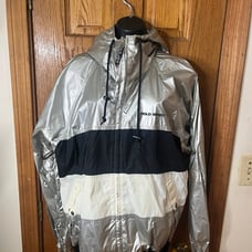 Vintage Polo Sport Silver Jacket - Large
