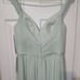 KLEINFELD COLD-SHOULDER Long Chiffon Aline Pleated Backless Prom Dress Size 8