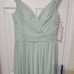 KLEINFELD COLD-SHOULDER Long Chiffon Aline Pleated Backless Prom Dress Size 8