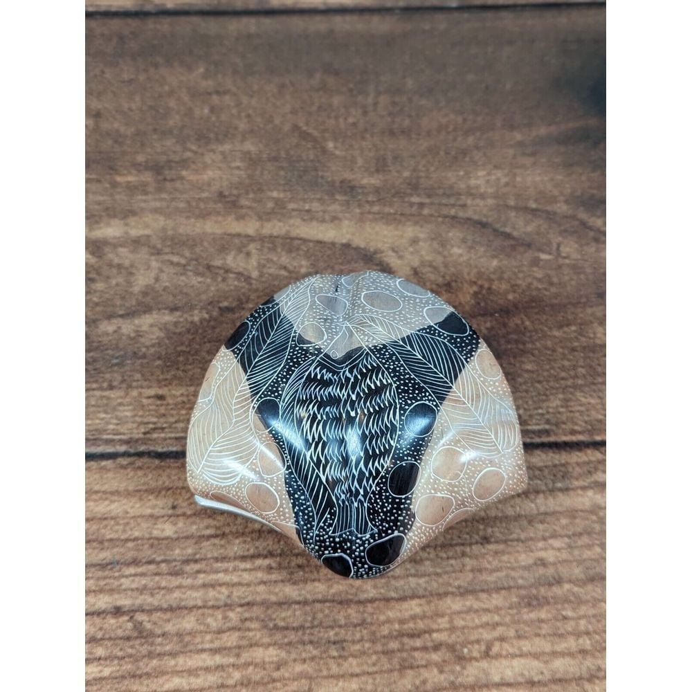 Handmade SGRAFFITO Claim Trinket Ring box