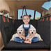 Back Seat Extender for Dogs, Dog Car Seat Cover with Hard Bottom