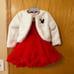Christmas dress and jacket