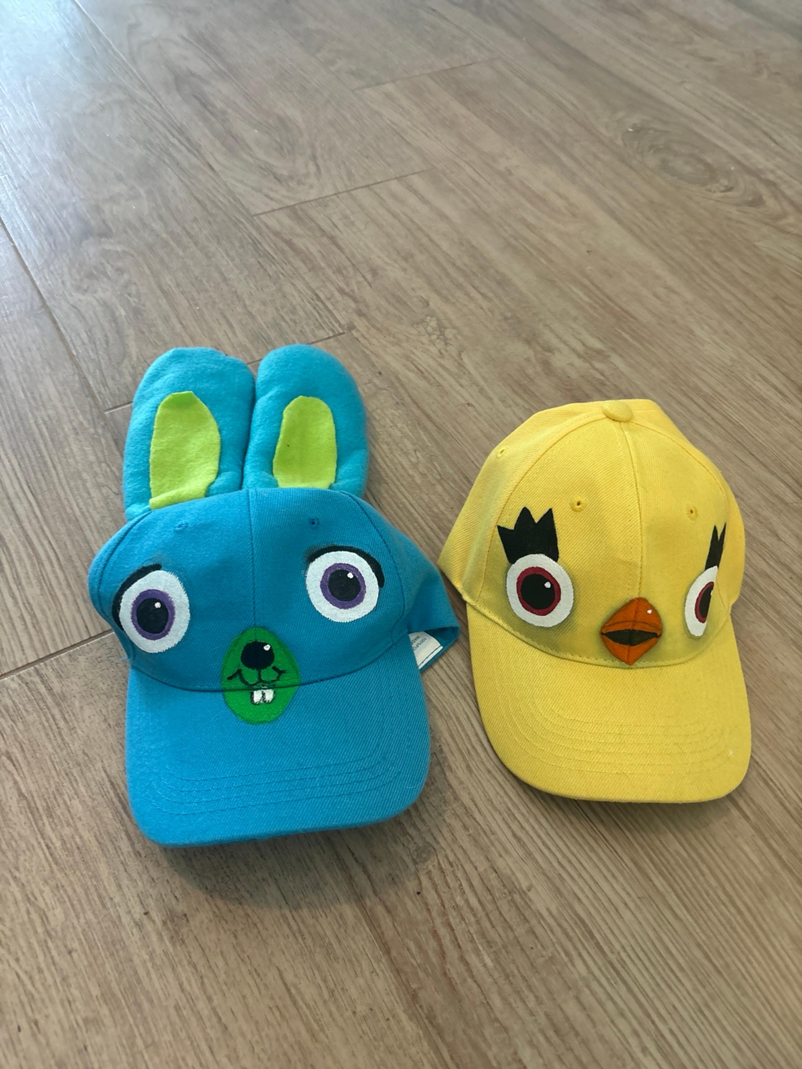 Disney Toy Story  Ducky and Bunny  costume hats