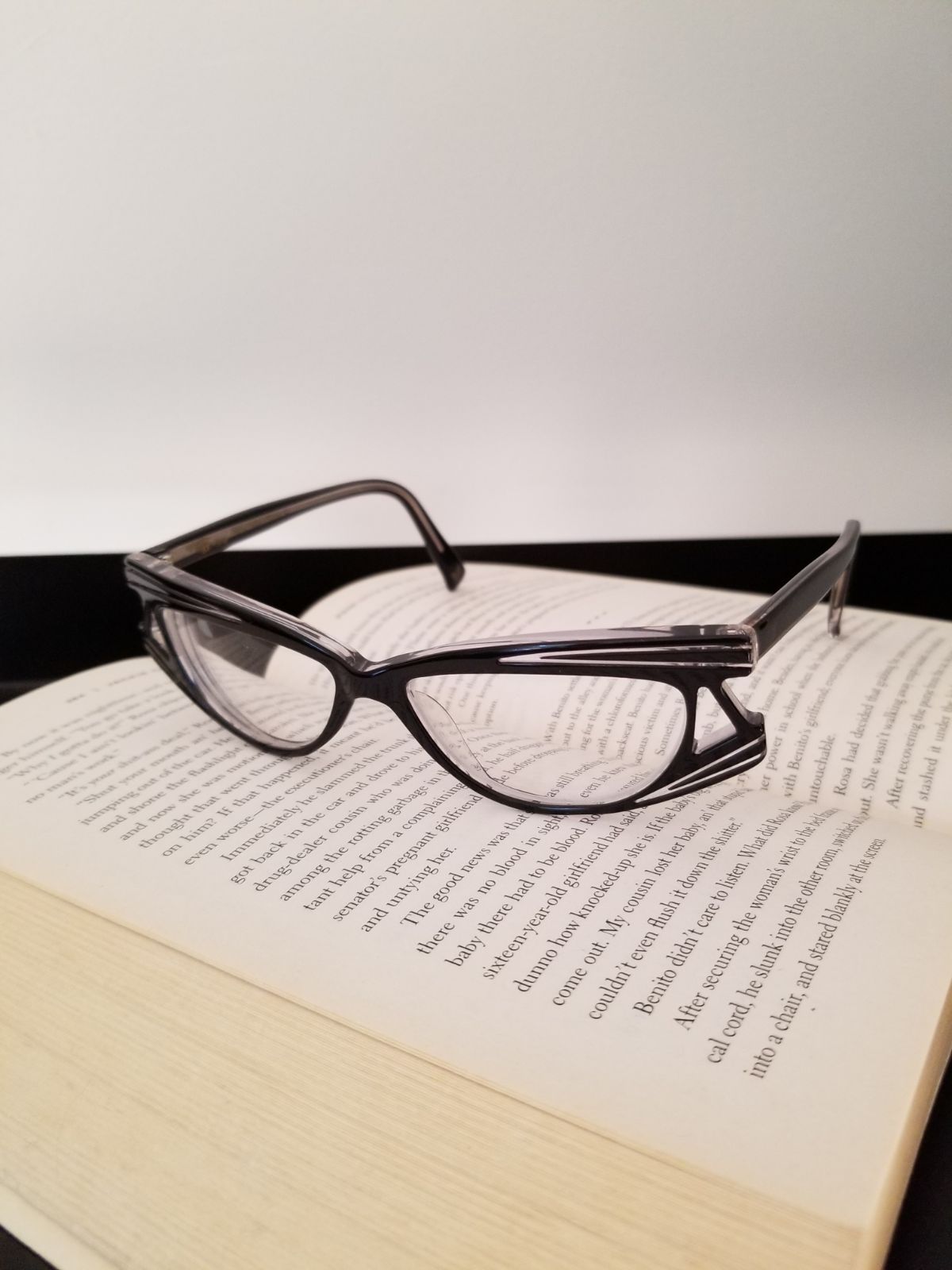Retro 50s Style Cat Eye Glasses