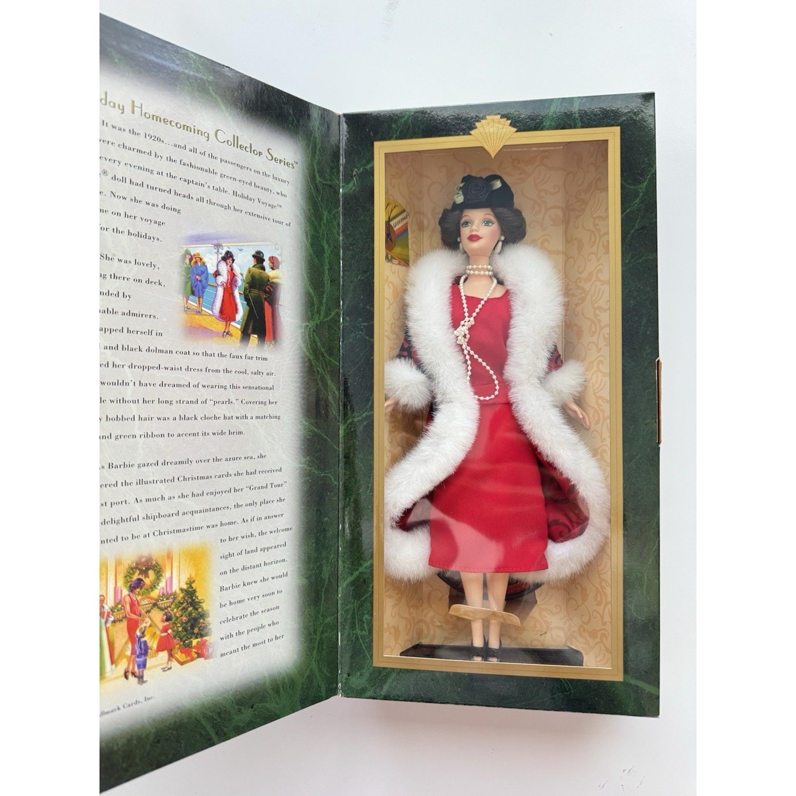 1997 HOLIDAY VOYAGE BARBIE Hallmark Homecoming Collector Series 18651 Mattel NEW