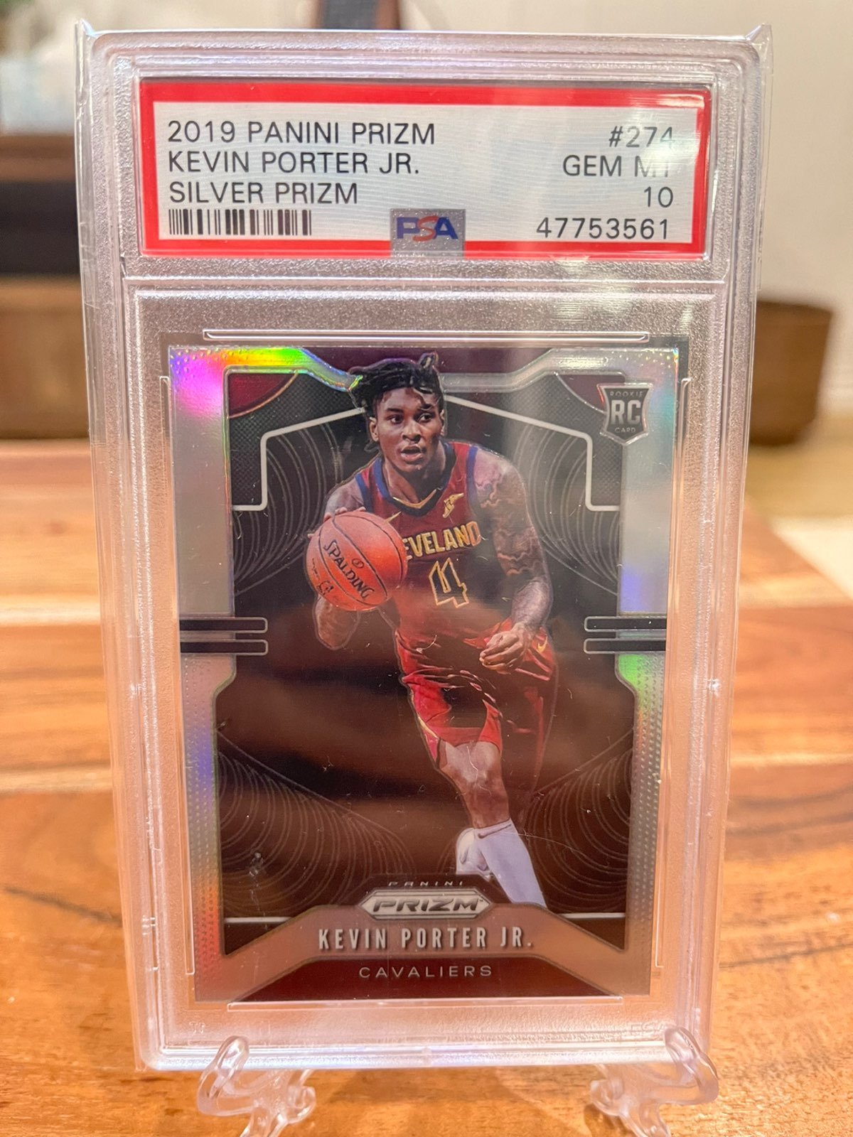 2019 Prizm Kevin Porter Jr Silver PSA 10